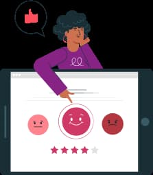 Experiência digital com alto nível de satisfação Conquiste mais satisfação do cliente